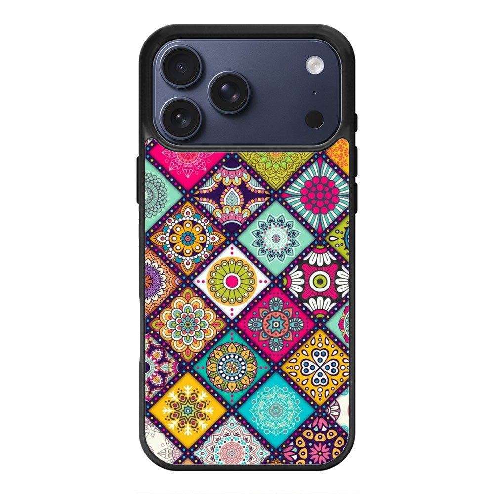 Colorful Mandala Pattern iPhone 17 Pro Max Case Cover
