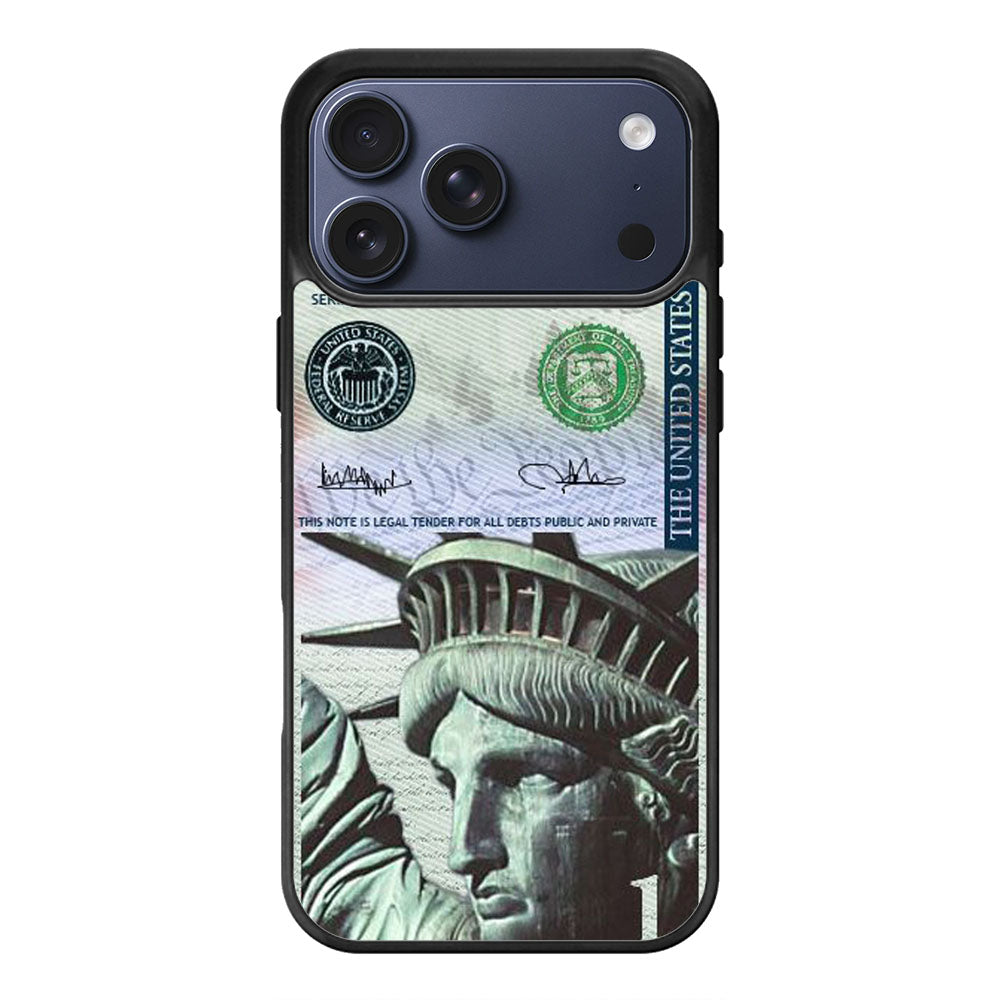Statue of Liberty Dollar iPhone 17 Pro Max Case Cover
