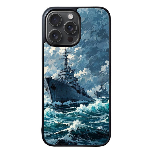 SHIP OCEAN WAVE VL00454 iPhone 16 Pro Max Case Cover
