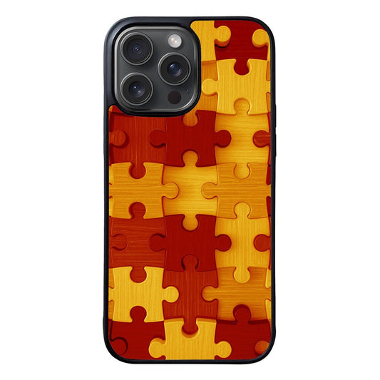 RED WOOD PUZZLE VL00482 iPhone 16 Pro Max Case Cover