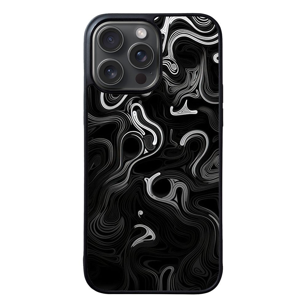 Black wallpaper VL0025 iPhone 16 Pro Max Case Cover