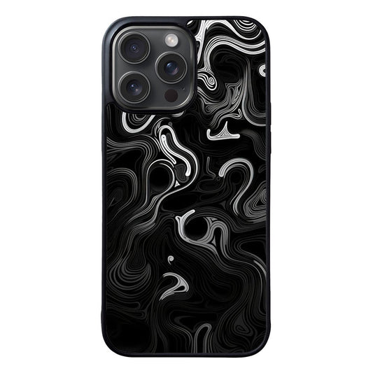 Black wallpaper VL0025 iPhone 16 Pro Max Case Cover