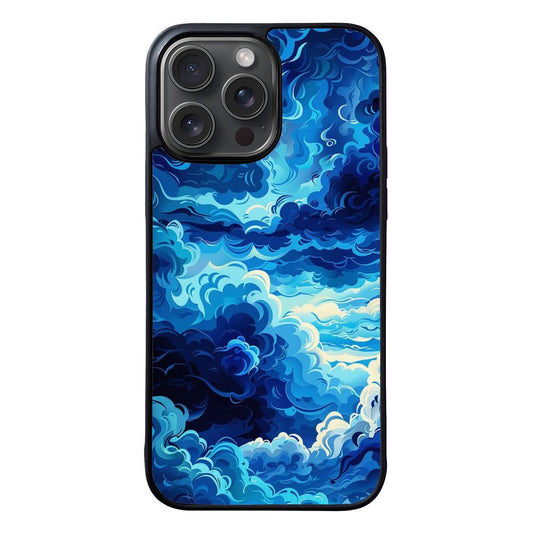 Sky wave blue VL0206 iPhone 16 Pro Max Case Cover