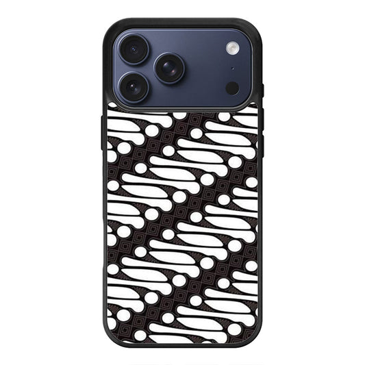 Retro Geometric Pattern iPhone 17 Pro Max Case Cover