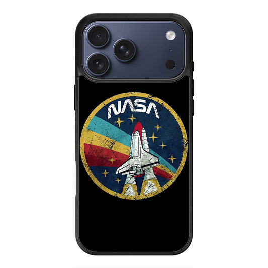 NASA Retro Badge iPhone 17 Pro Max Case Cover