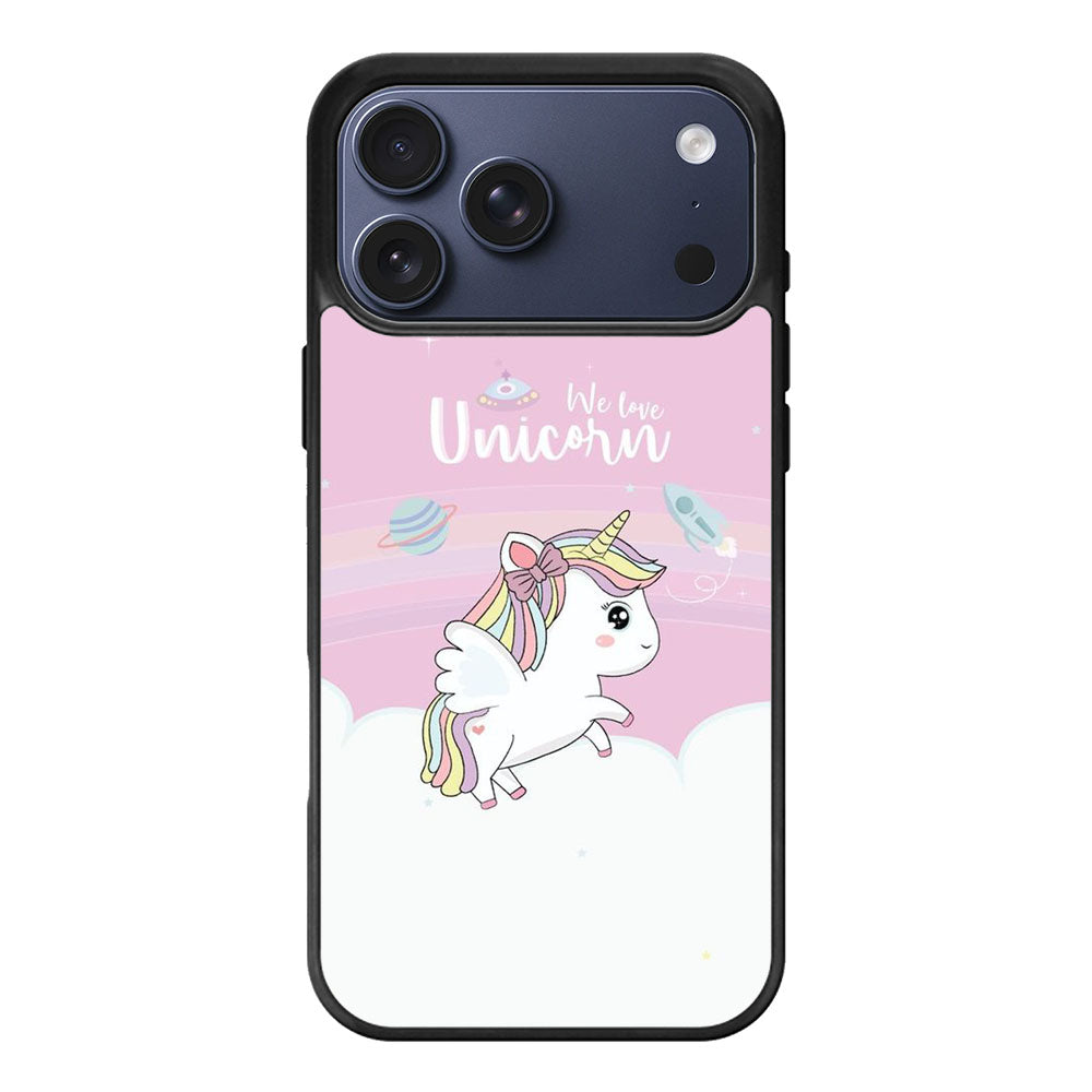 Pastel Unicorn Art iPhone 17 Pro Max Case Cover
