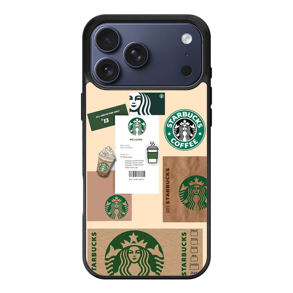 Coffee Receipt Aesthetic iPhone 17 Pro Max Case Cover