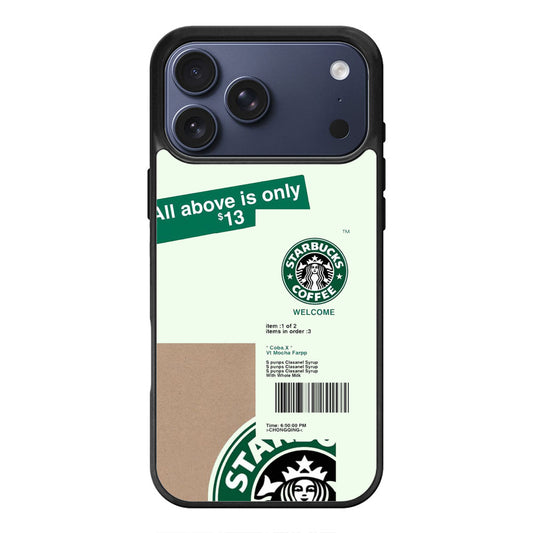 Retro Green Coffee iPhone 17 Pro Max Case Cover