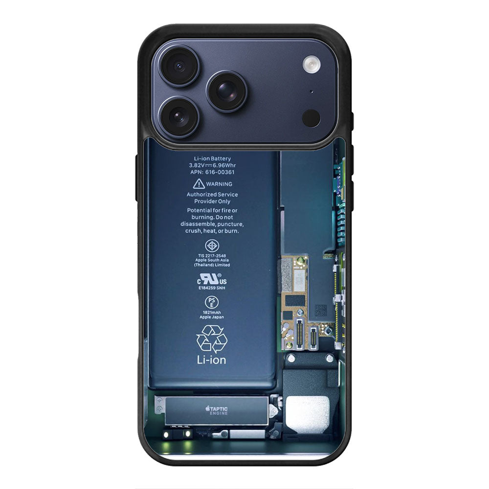 Inside Phone Circuit iPhone 17 Pro Max Case Cover