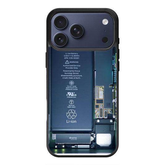 Inside Phone Circuit iPhone 17 Pro Max Case Cover
