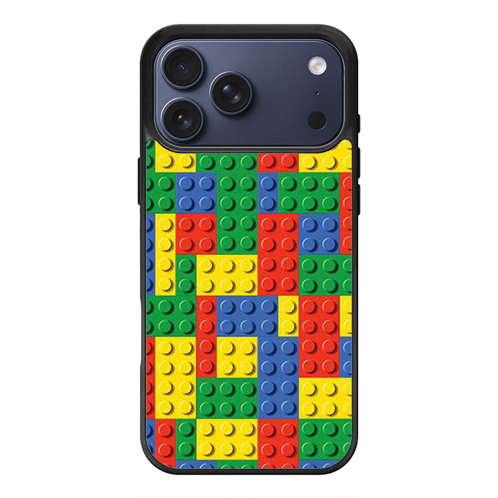 Colorful Brick iPhone 17 Pro Max Case Cover