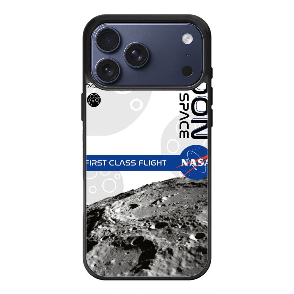NASA Moon Ticket iPhone 17 Pro Max Case Cover