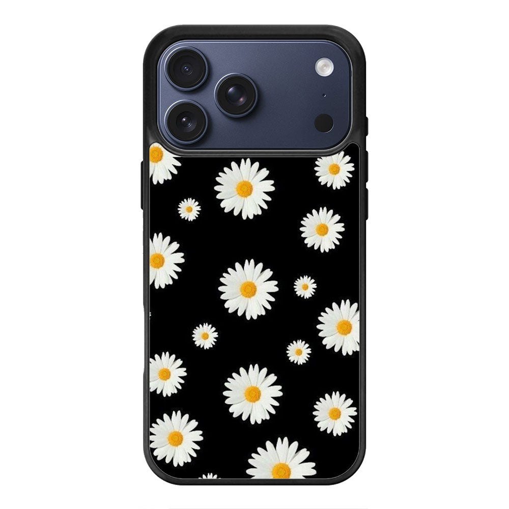 Daisy Floral Pattern iPhone 17 Pro Max Case Cover