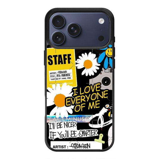 Aesthetic Doodle Collage iPhone 17 Pro Max Case Cover