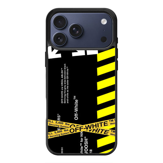 Industrial Tape Design iPhone 17 Pro Max Case Cover