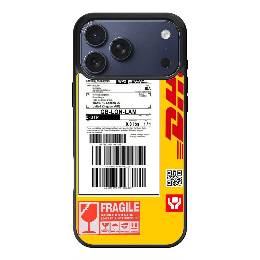 Cargo Label Poster Art iPhone 17 Pro Max Case Cover