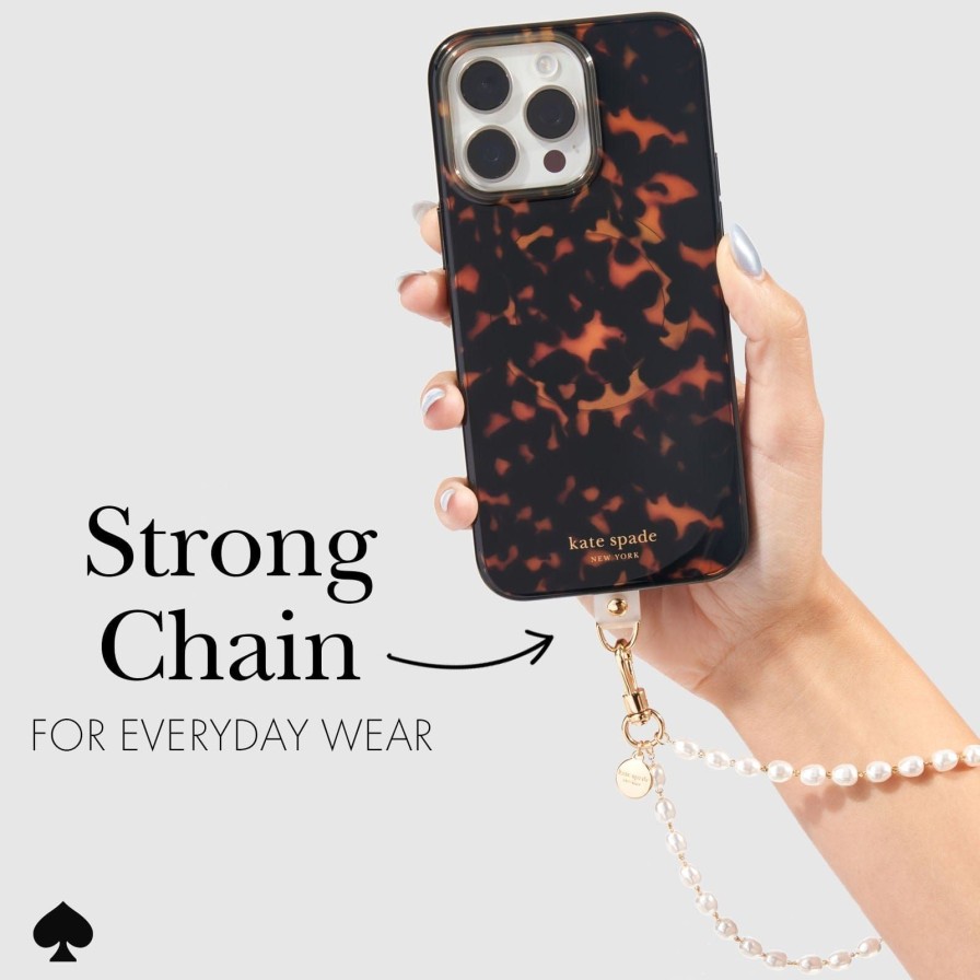 Accessories Case Mate Phone Charms & Straps | Kate Spade New York Sea Pearl Phone Charm