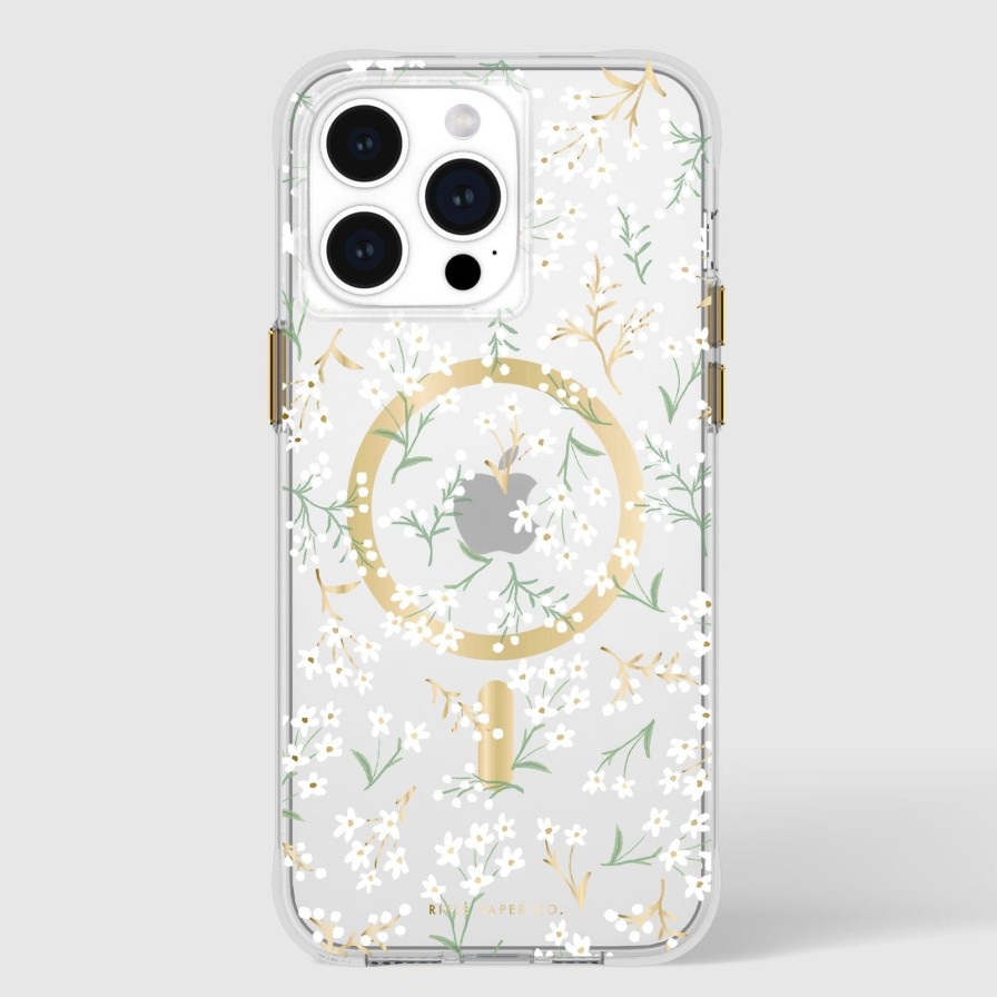 Phone Cases Case Mate Iphone 15 Pro Max | Rifle Paper Co. Petite Fleurs Magsafe