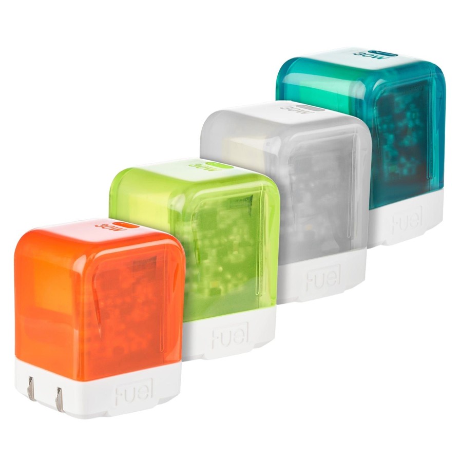 Accessories Case Mate Fast Chargers | Fuel 30W Translucent Wall Chargers (Multicolor 4 Pack)