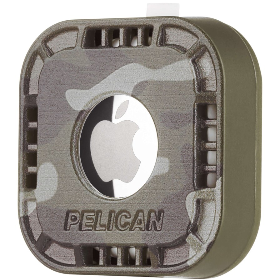 Accessories Case Mate Airtag Cases | Pelican Protector Airtag Sticker Mount 4 Pack (Olive Drab)