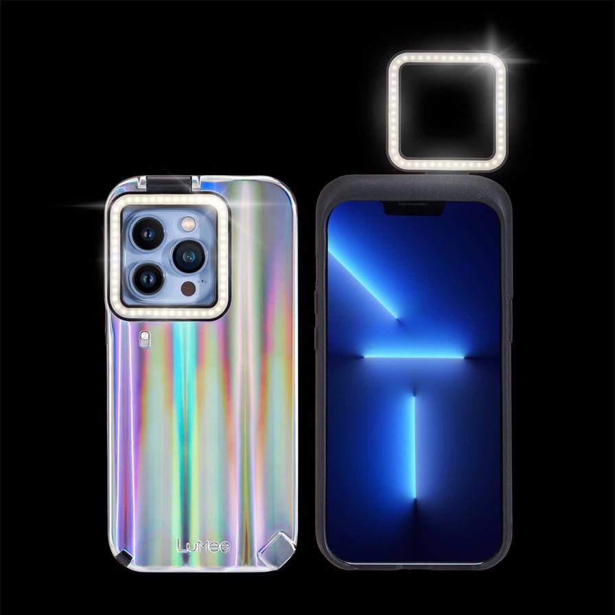 Phone Cases Case Mate Iphone 13 Pro | Lumee Flip Holographic