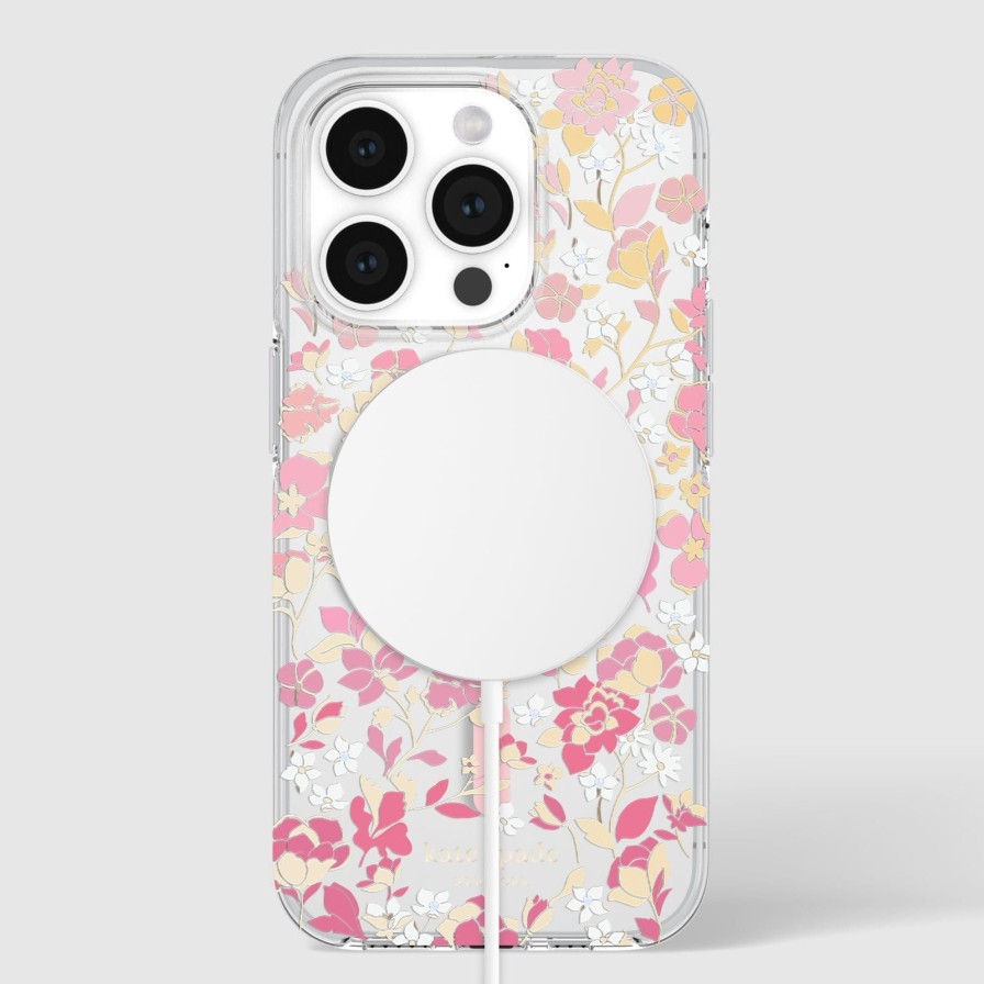 Phone Cases Case Mate Iphone 15 Pro | Kate Spade New York Flowerbed Magsafe