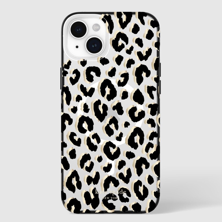 Phone Cases Case Mate Iphone 15 Plus | Kate Spade New York City Leopard Magsafe