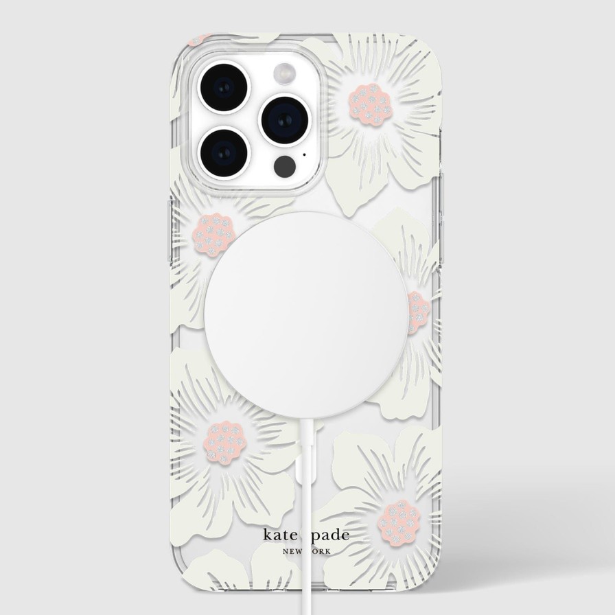 Phone Cases Case Mate Iphone 15 Pro Max | Kate Spade New York Hollyhock Magsafe