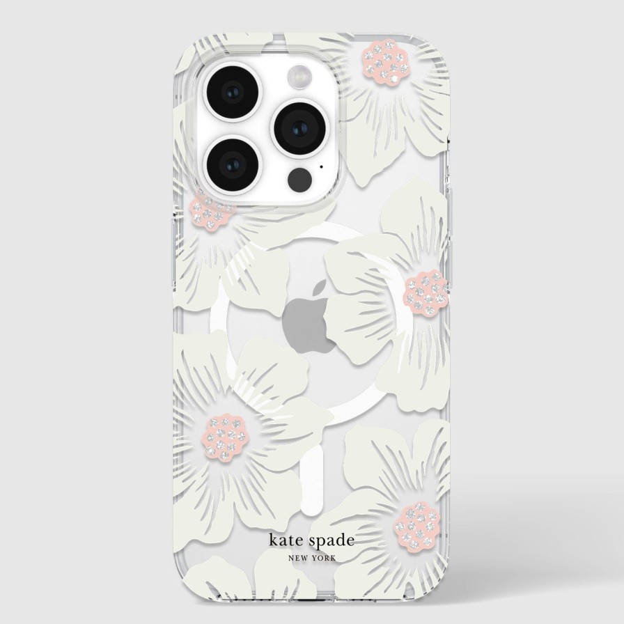 Phone Cases Case Mate Iphone 15 Pro | Kate Spade New York Hollyhock Magsafe