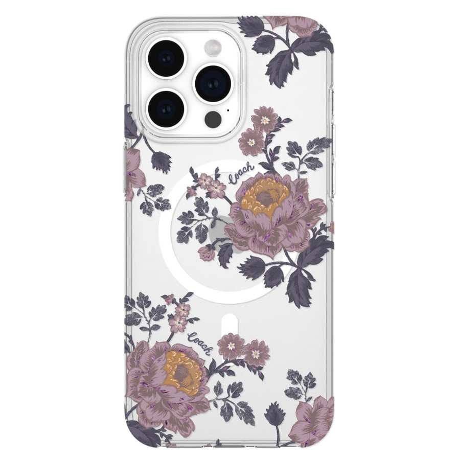 Phone Cases Case Mate Iphone 14 Pro Max | Coach Moody Floral Magsafe