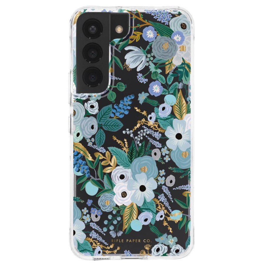 Phone Cases Case Mate Galaxy S22 | Rifle Paper Co. (Garden Party Blue)