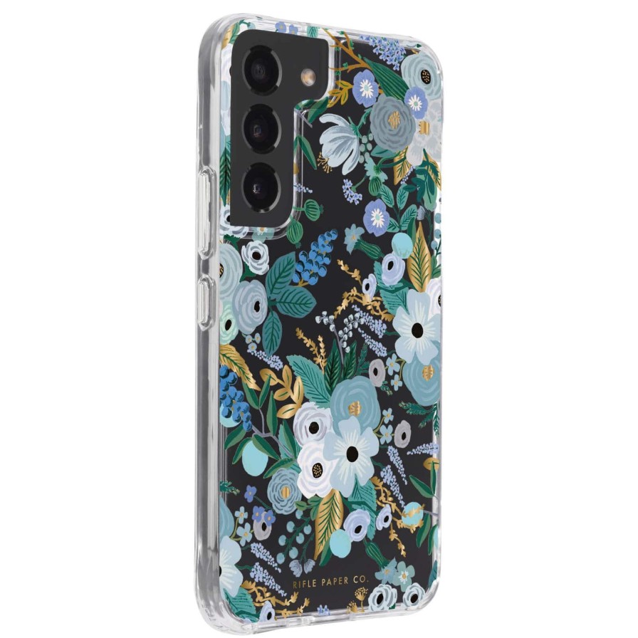 Phone Cases Case Mate Galaxy S22 | Rifle Paper Co. (Garden Party Blue)