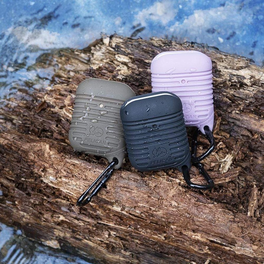 Accessories Case Mate Airpods Cases | Pelican Protector (Mauve Purple)