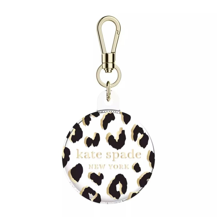 Accessories Case Mate Airtag Cases | Kate Spade New York City Leopard Airtag Case