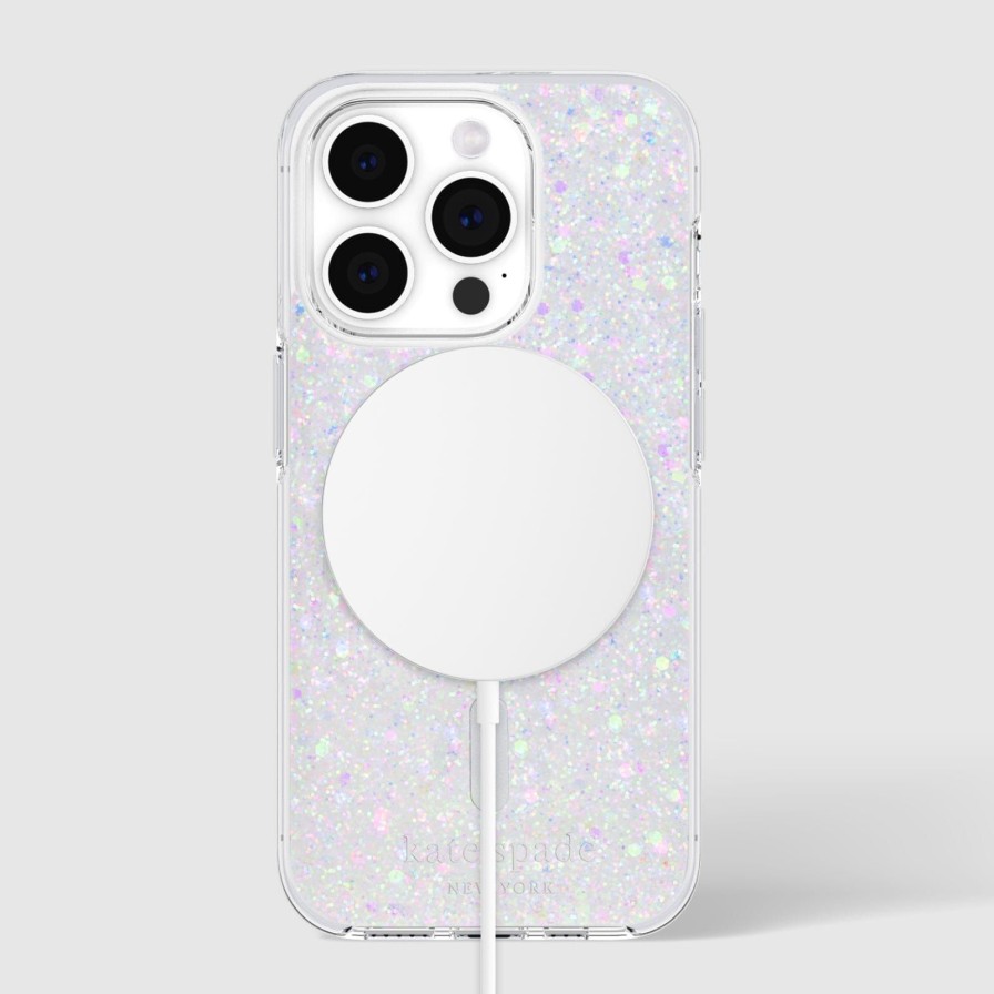 Phone Cases Case Mate Iphone 15 Pro | Kate Spade New York Chunky Glitter Magsafe