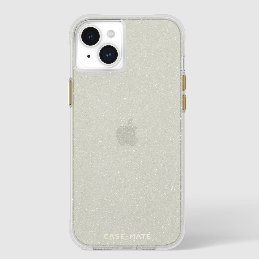 Phone Cases Case Mate Iphone 15 Plus | Sheer Crystal Gold