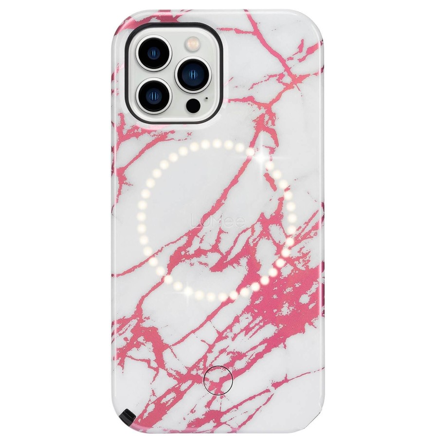 Phone Cases Case Mate Iphone 13 Pro | Halo Rose Metallic White Marble