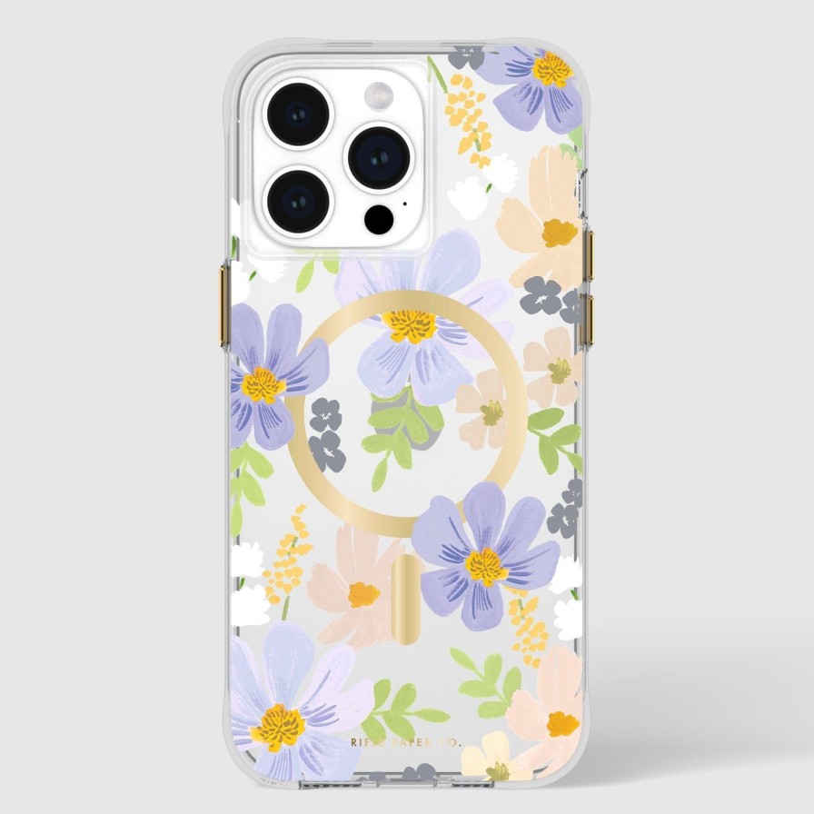 Phone Cases Case Mate Iphone 15 Pro Max | Rifle Paper Co. Pastel Marguerite Magsafe