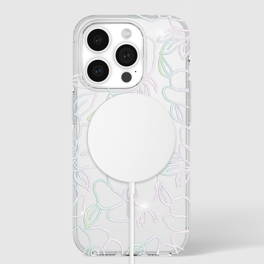 Phone Cases Case Mate Iphone 15 Pro | Kate Spade New York Modern Floral Magsafe