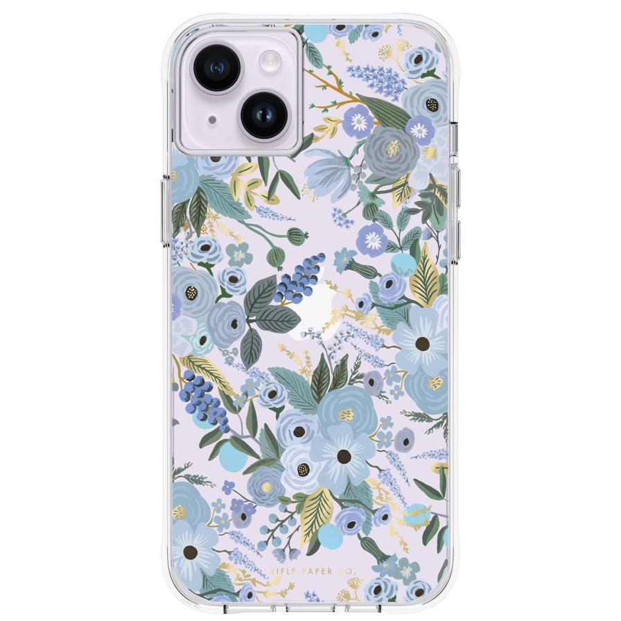 Phone Cases Case Mate Iphone 14 Plus | Rifle Paper Co. (Garden Party Blue)