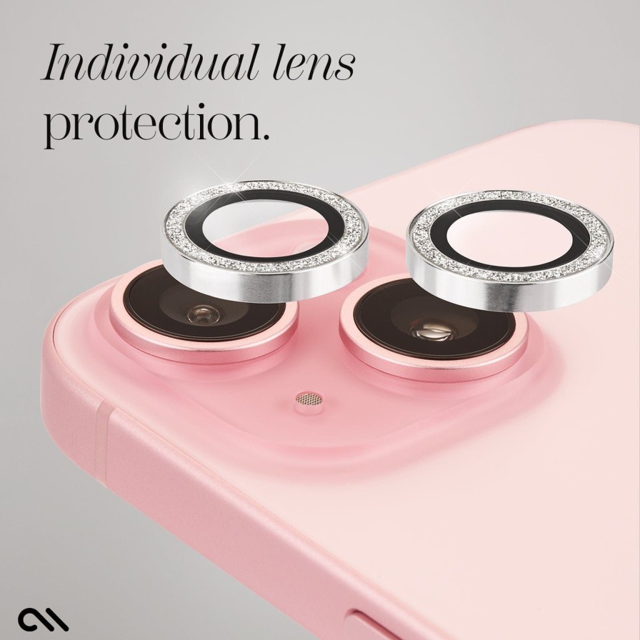 Accessories Case Mate Iphone 15/15 Plus | Aluminum Ring Lens Protector Twinkle