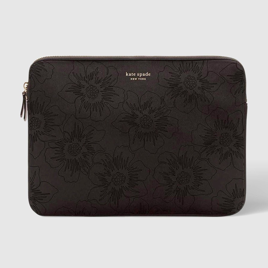 Accessories Case Mate Laptop & Folio Cases | Kate Spade New York Reverse Hollyhock Slim Sleeve