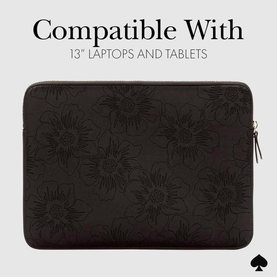 Accessories Case Mate Laptop & Folio Cases | Kate Spade New York Reverse Hollyhock Slim Sleeve