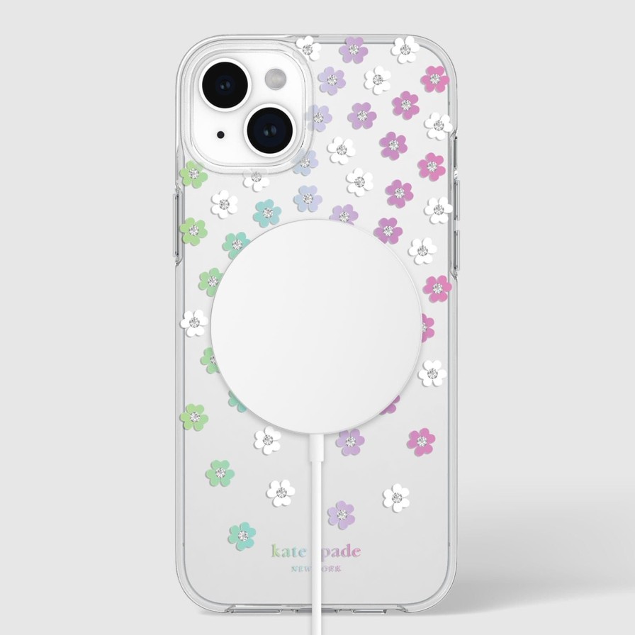 Phone Cases Case Mate Iphone 15 Plus | Kate Spade New York Scattered Flowers Magsafe