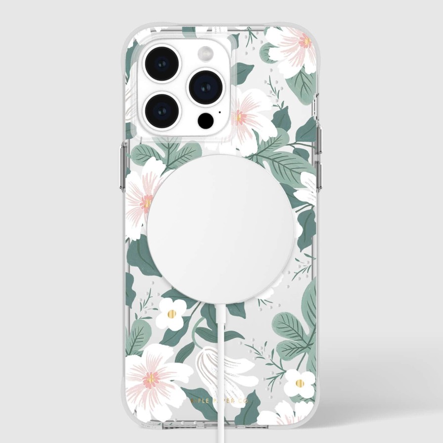 Phone Cases Case Mate Iphone 15 Pro Max | Rifle Paper Co. Willow Magsafe