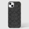 Phone Cases Case Mate Iphone 15 Plus | Coach Slim Wrap Signature Canvas Charcoal