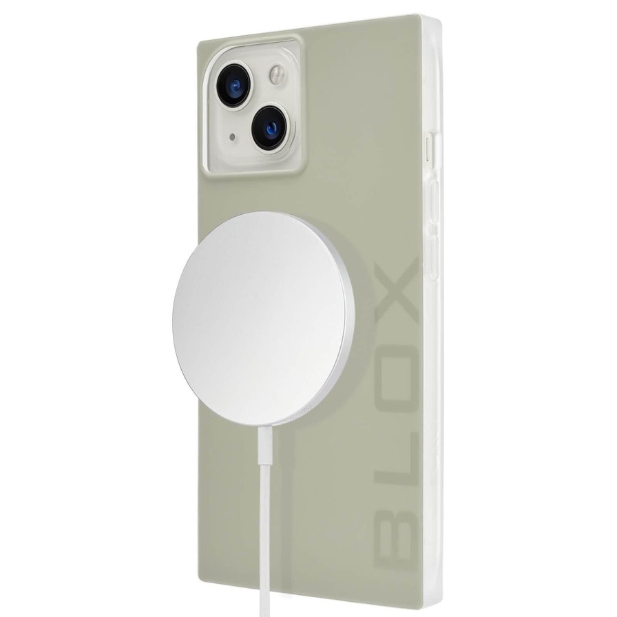 Phone Cases Case Mate Iphone 13 | Blox Matte Sage (Magsafe)