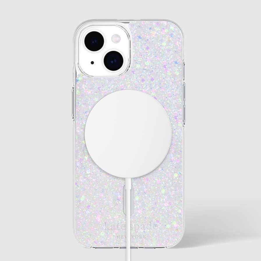 Phone Cases Case Mate Iphone 15 | Kate Spade New York Chunky Glitter Magsafe