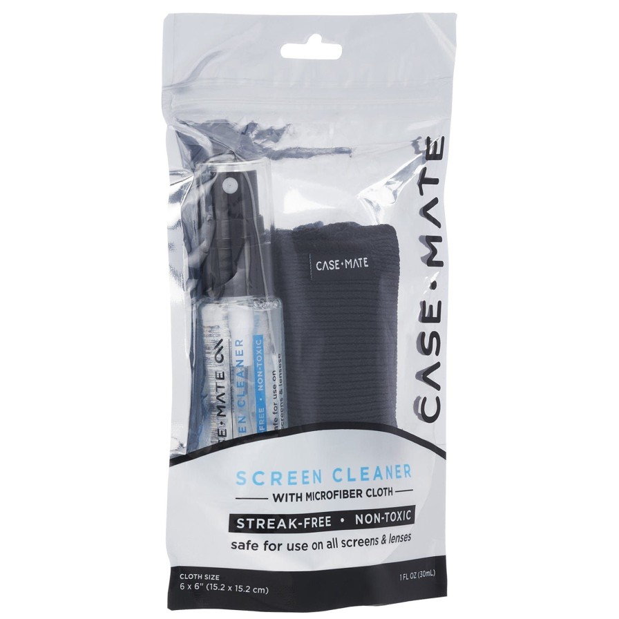 Accessories Case Mate Device Cleaning | Screen Cleaner Kit With Microfiber Cloth