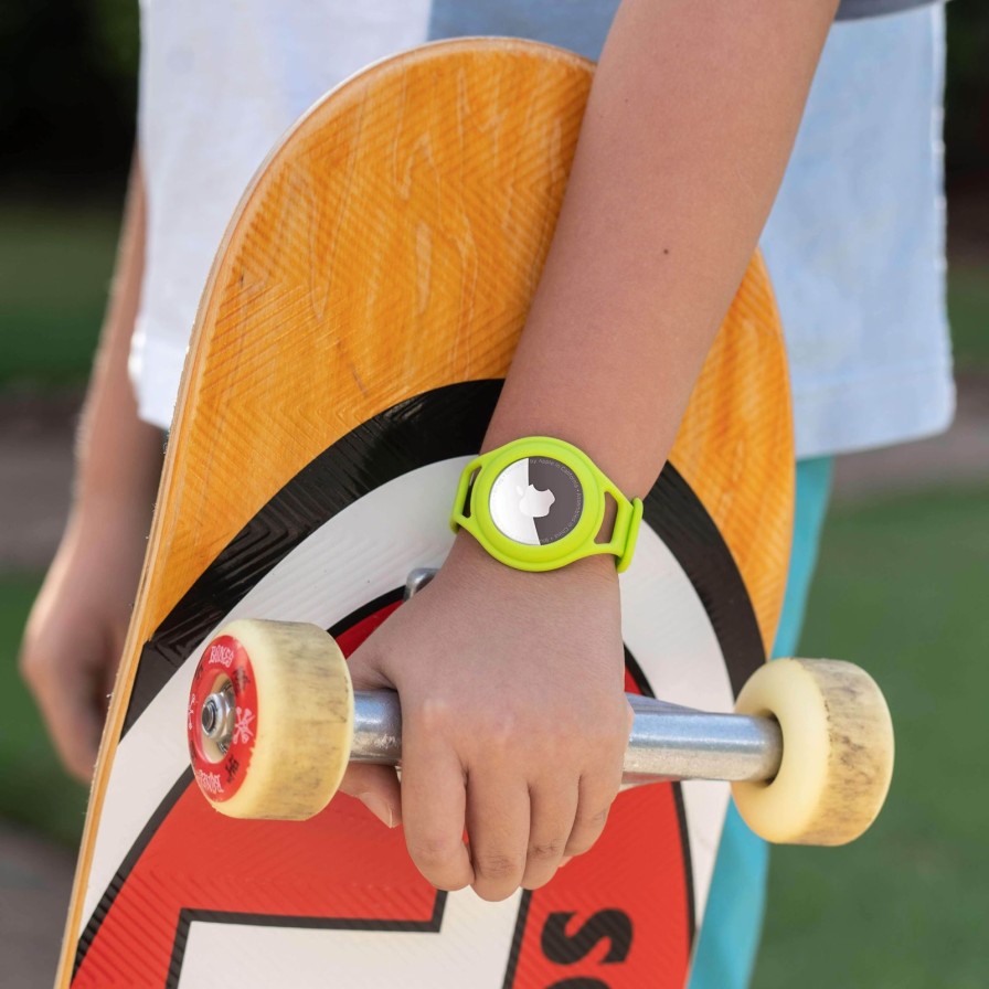 Accessories Case Mate Airtag Cases | Airtag Kids Bracelet (Lime Green)